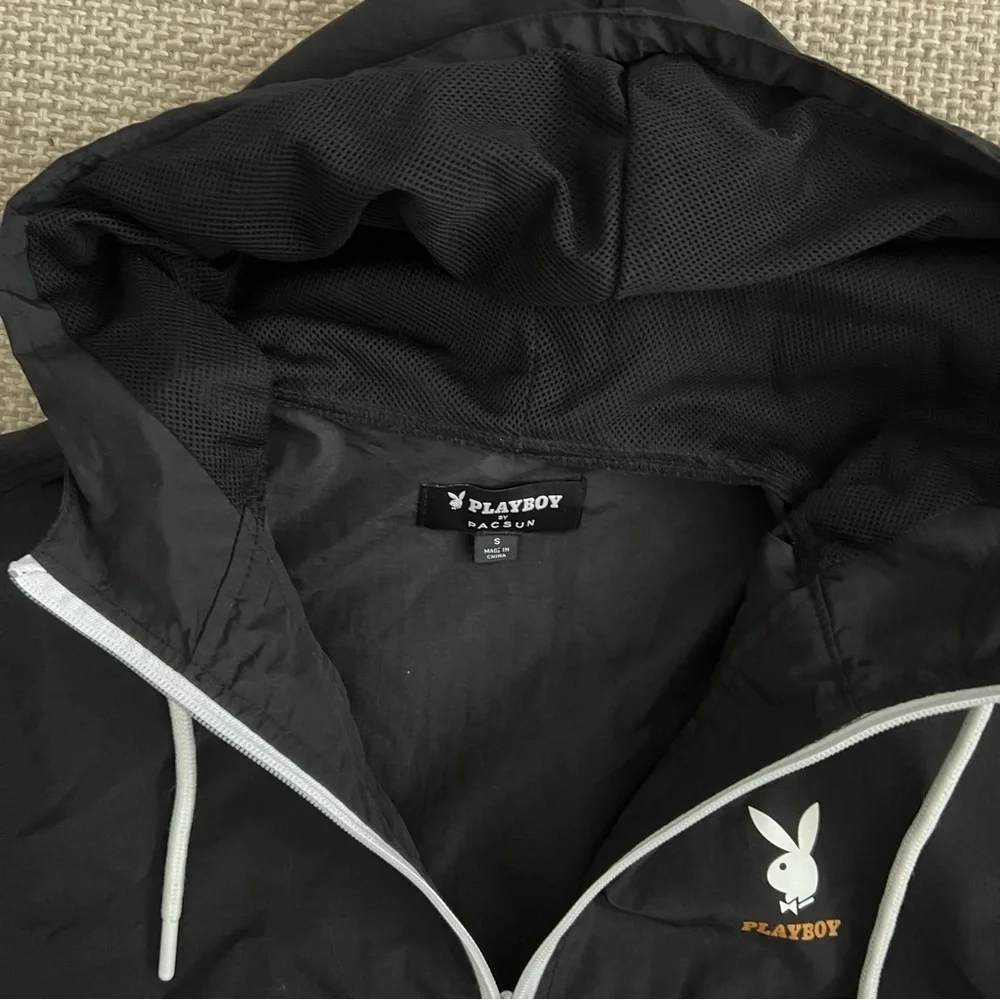 Pacsun x Playboy Quarter Zip Windbreaker Jacket